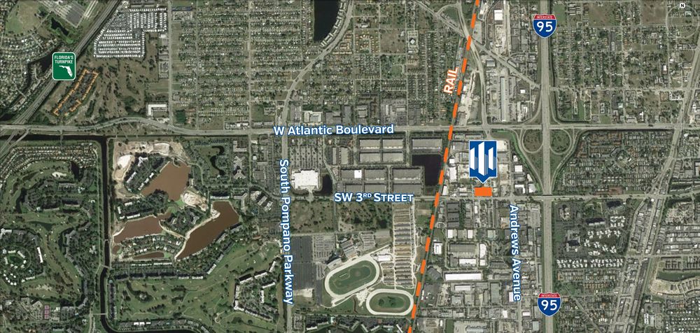 Bank-Owned Cold Storage Warehouse (USDA-Approved) & Expansion Lot : 290 SW 14th Ave, Pompano Beach, FL 33069
